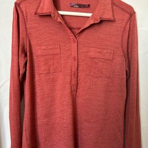 Women’s PRANA Pink Loose Fit Shirt